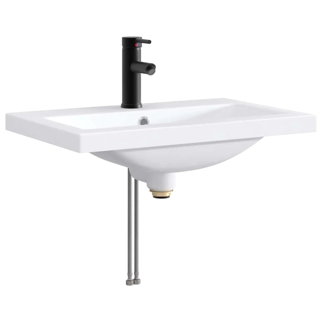 Set di mobili per il bagno Sonoma grigio 56 x 37,5 x 81 cm 3404150
