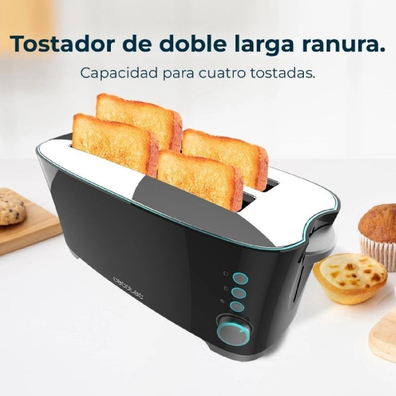 CECOTEC 02180 - Toast&Taste Extra Double B
