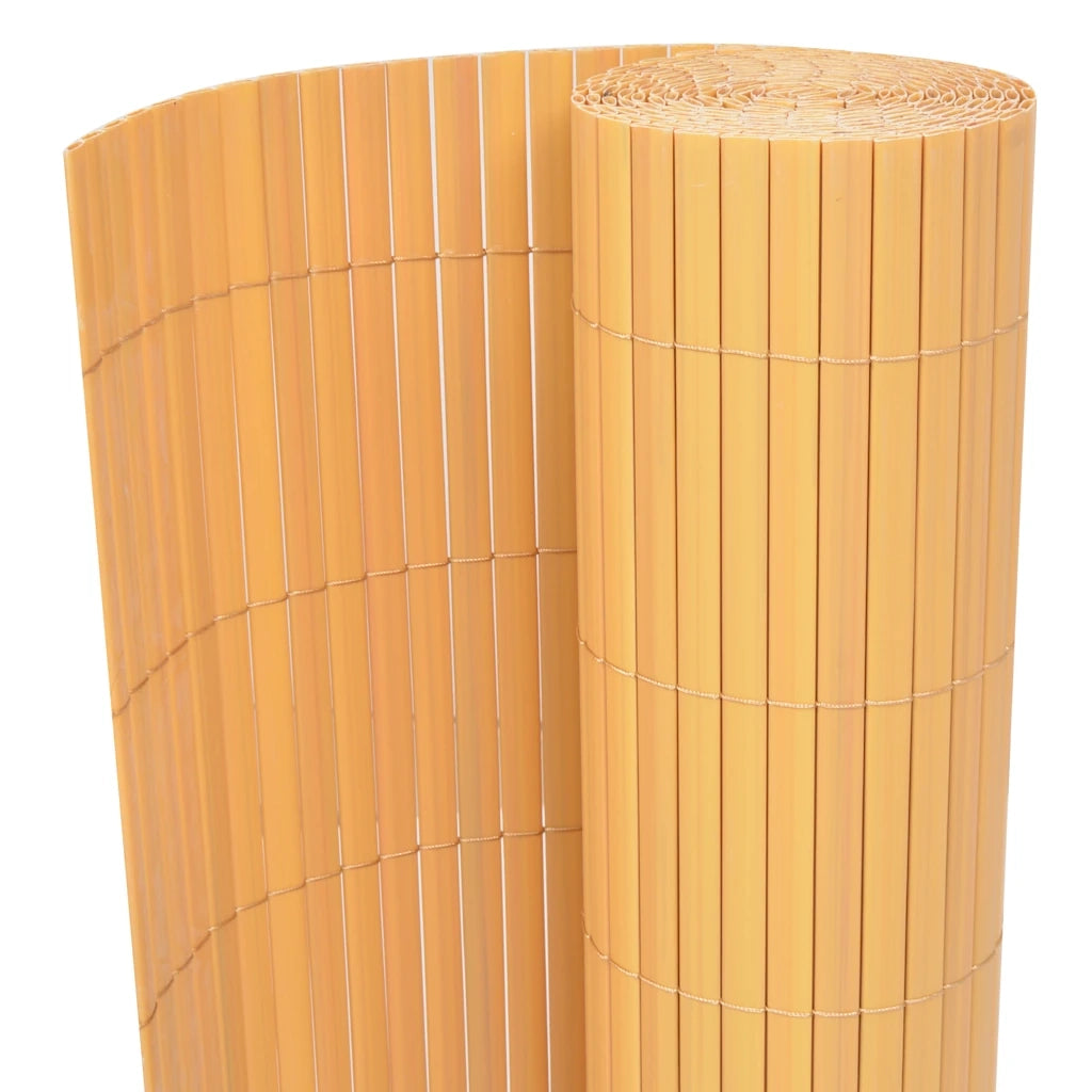 Recinzione da Giardino a Doppio Lato in PVC 90x300 cm Gialla cod mxl 25241