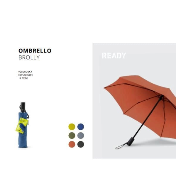 Cf12  ombrello  brolly  col.  assortiti - 9250RDEKX