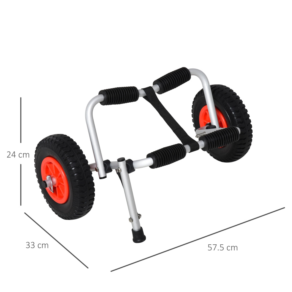 Carrello Pieghevole per Kayak ¨C Minimal ¨C Alluminio Antiscivolo