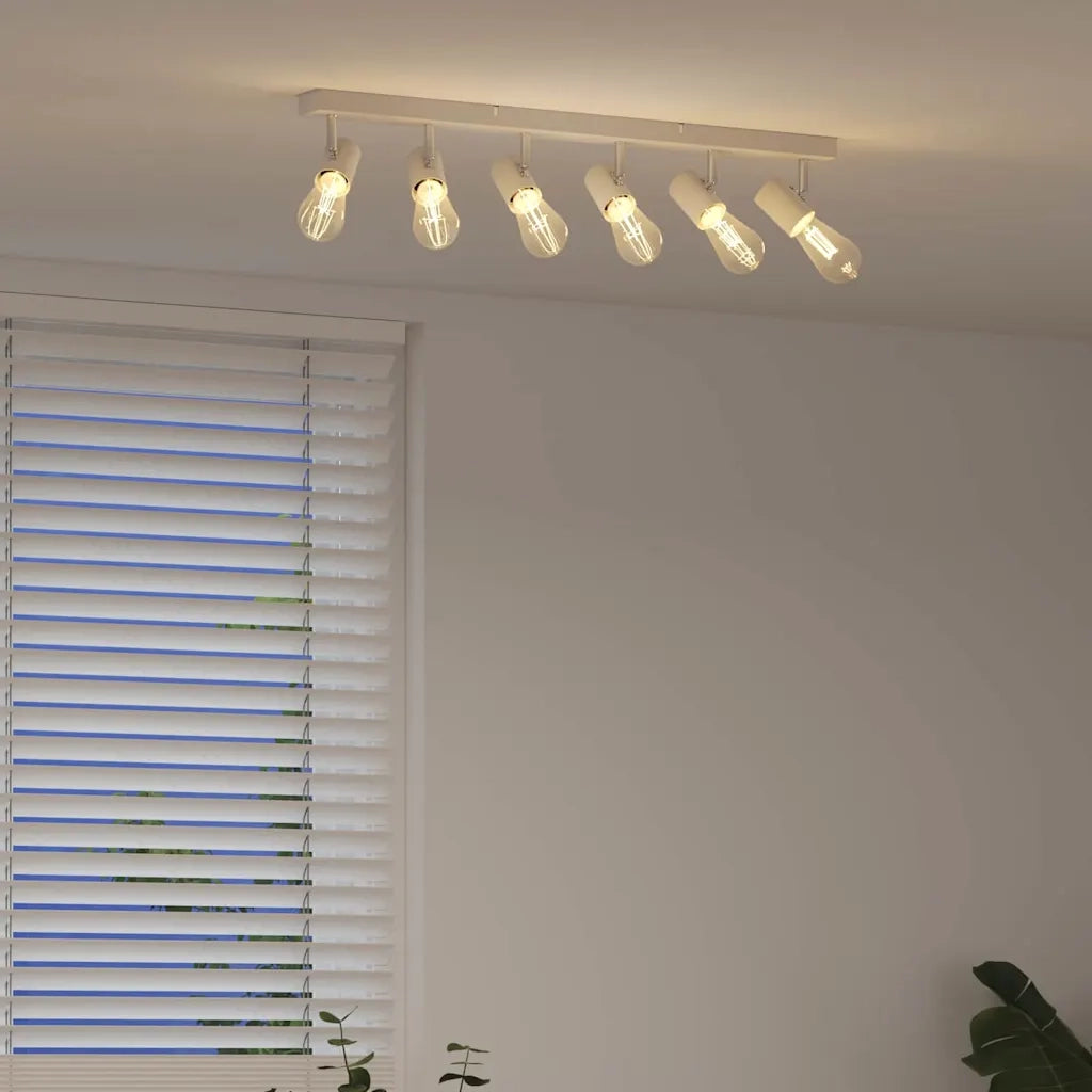Faretto da soffitto Bianco 73 x 6,5 x 11,5 cm Metallo 4108189