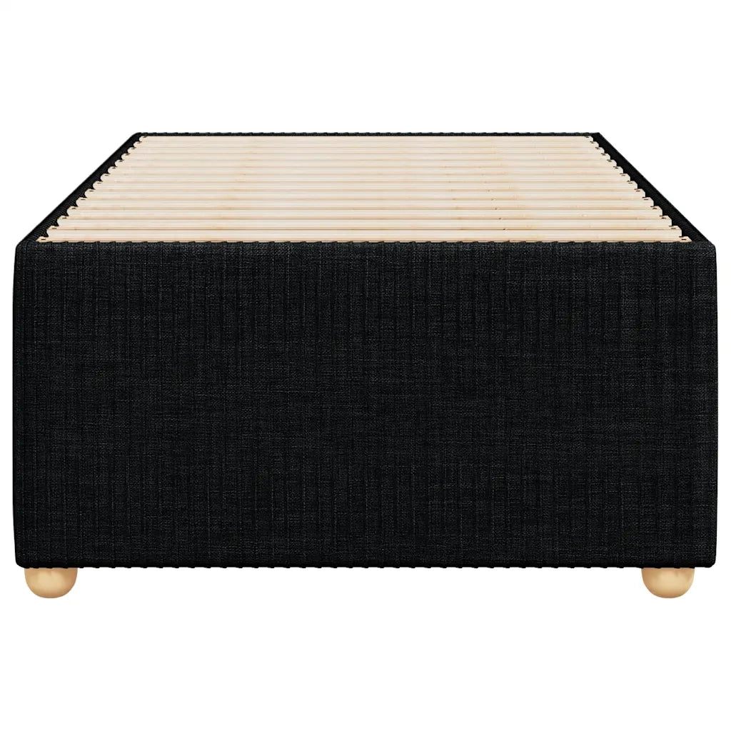 Giroletto senza Materasso Nero 90x190 cm in Tessuto 3284902