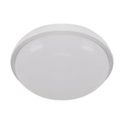 Plafoniera esterna LED bianca tonda Ø21cm 24W IP54
