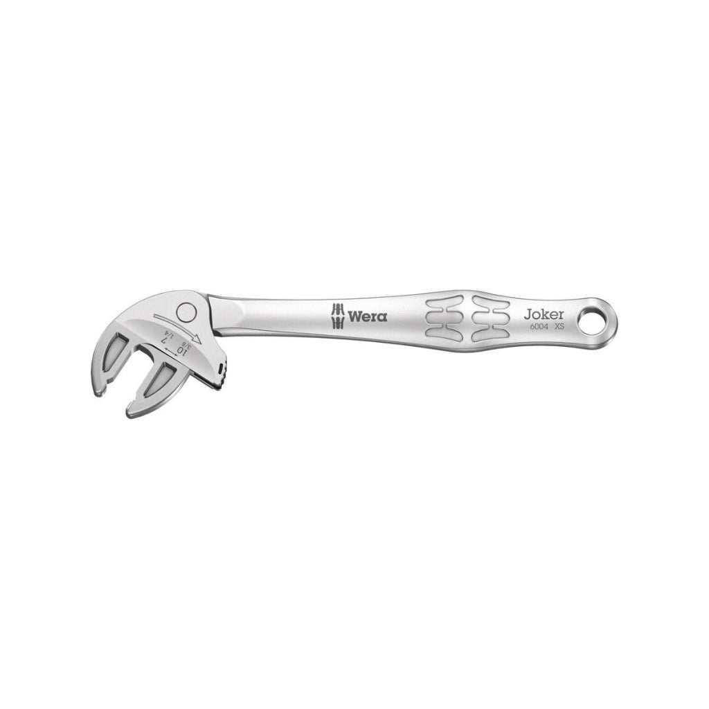 Wera 05020099001 6004 Joker XS Chiave a Forchetta Autoregolabile con Funzione Cricchetto 7-10 mm 1-4 3-8 in colore Nero