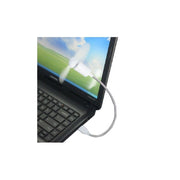 Trade Shop - Set 2 Coppia Mini Ventilatore Usb Flessibile Notebook Pc Viaggi Pocket Tablet -