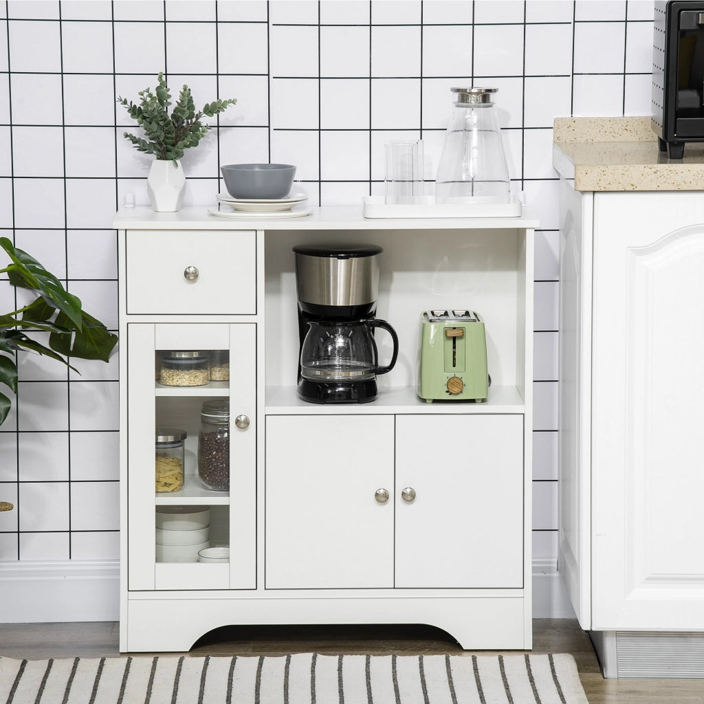Buffet da cucina ¨C Minimal ¨C 80x30x82 bianco