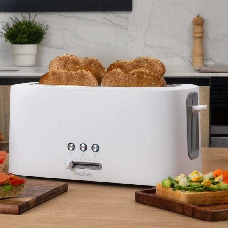 CECOTEC 03190 - Tostapane verticale Toast&Taste 16000 Extra White