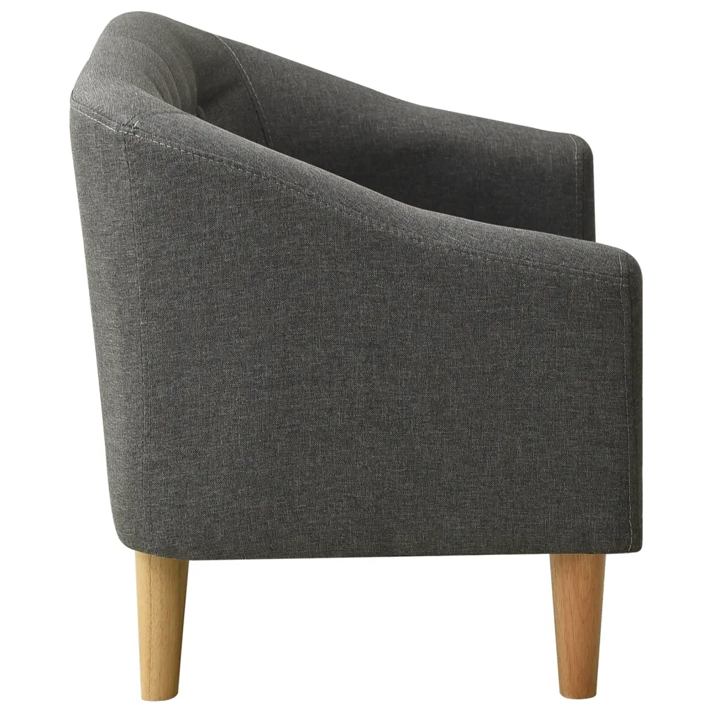 Divano per Bambini Grigio in Tessuto 325499