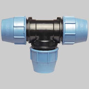 RACCORDO A TEE DOPPIO PLASTICA  75     UNIDELTA