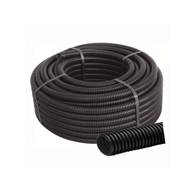 Tubo Corrugato Nero Mm 10,7X16,0 M 10