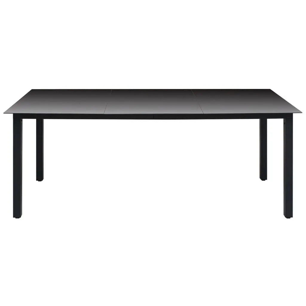 Set da Pranzo da Giardino 7 pz con Cuscini in Polyrattan Grigio 3094983