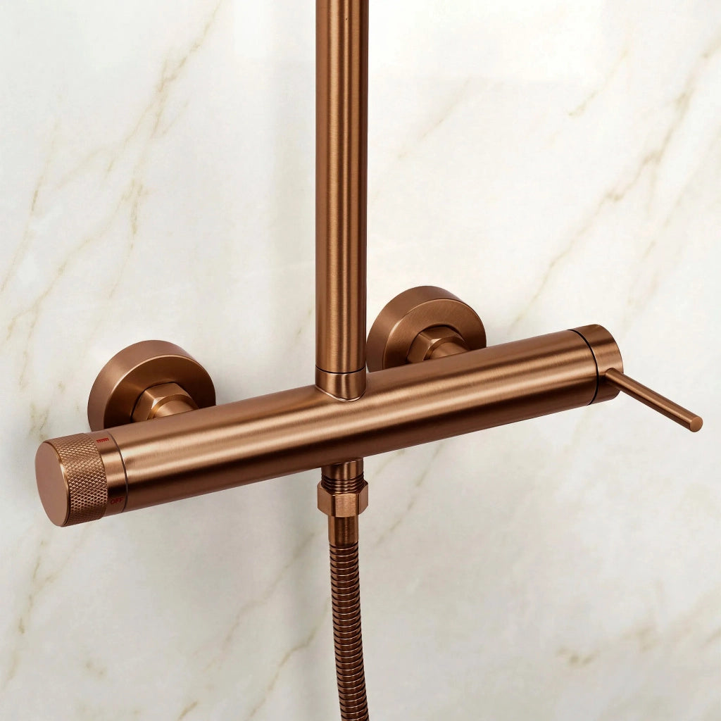 Set Doccia Rea Foss Clif Brush Copper