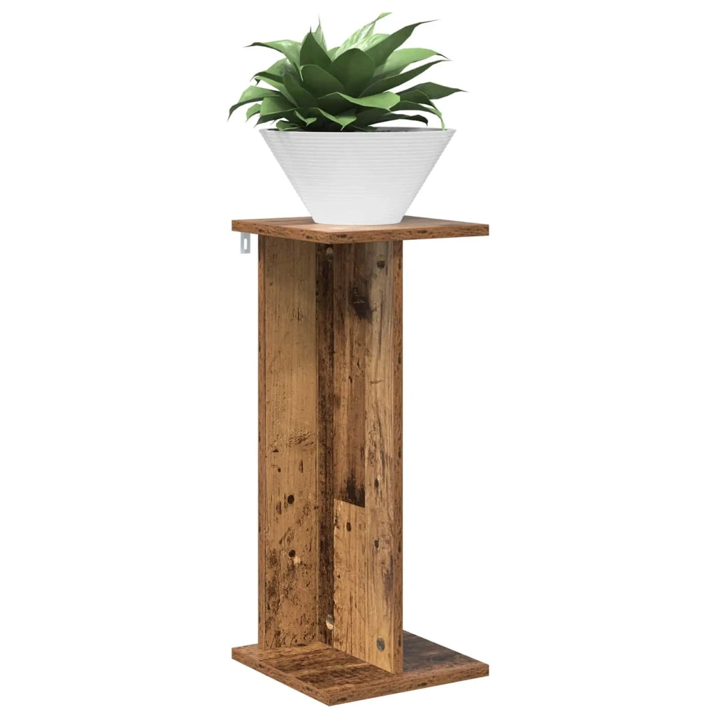 Supporto per piante | Sostegno per piante 2 pz Legno vecchio 25 x 25,5 x 60,5 cm