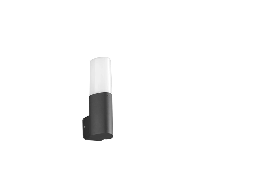 APPLIQUE POU NERO 1 LUCE ATTACCO E27 IP44 H.25CM