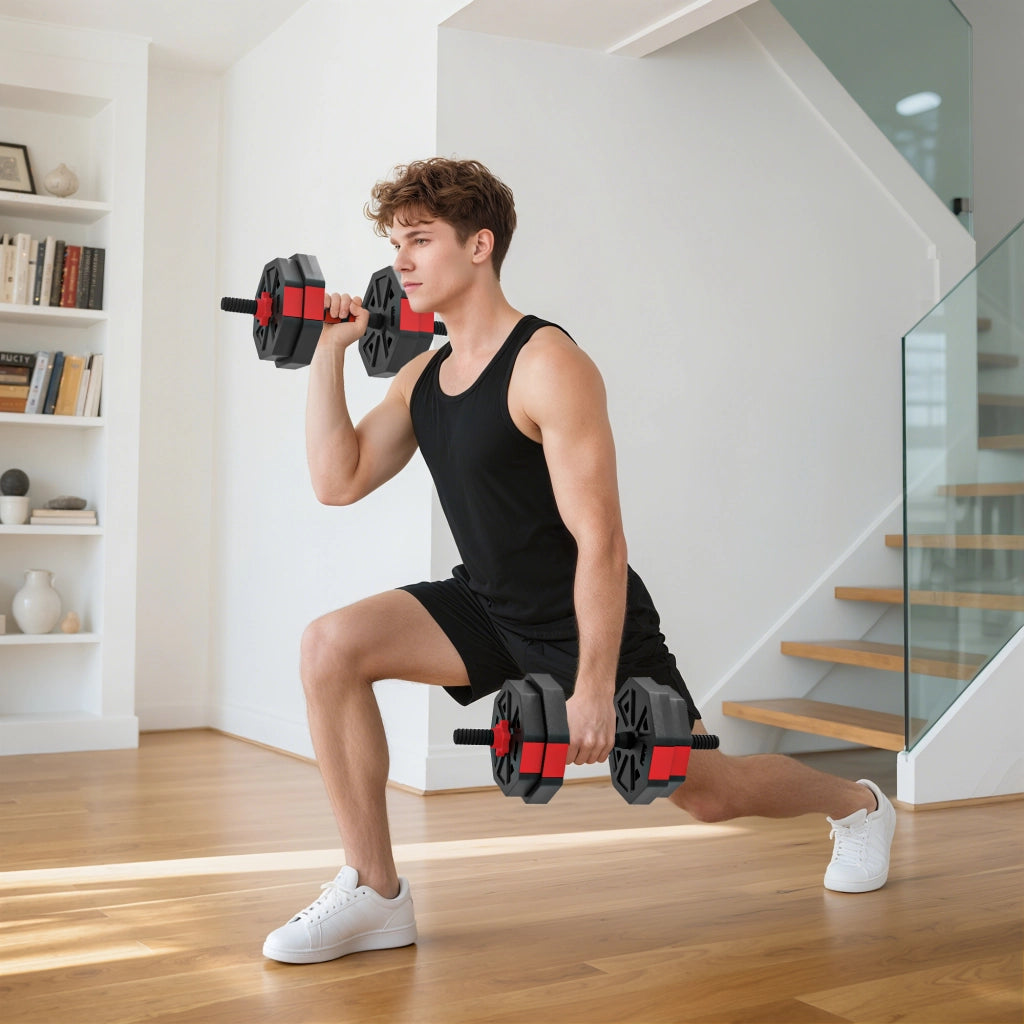 Set Hantel 6 in 1 ¨C Minimal ¨C 15 kg regolabile