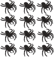 Decorazione per Halloween - Necropoli - Ombre in giardino - Nero - Ragni - Ideale per Halloween - Set di decorazioni