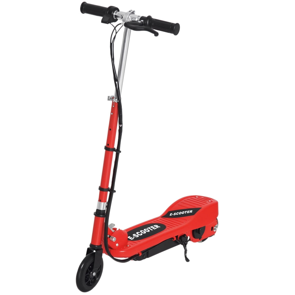 Scooter Elettrico Pieghevole per Bambini ¨C Minimal ¨C Rosso 74x36x69-91 cm