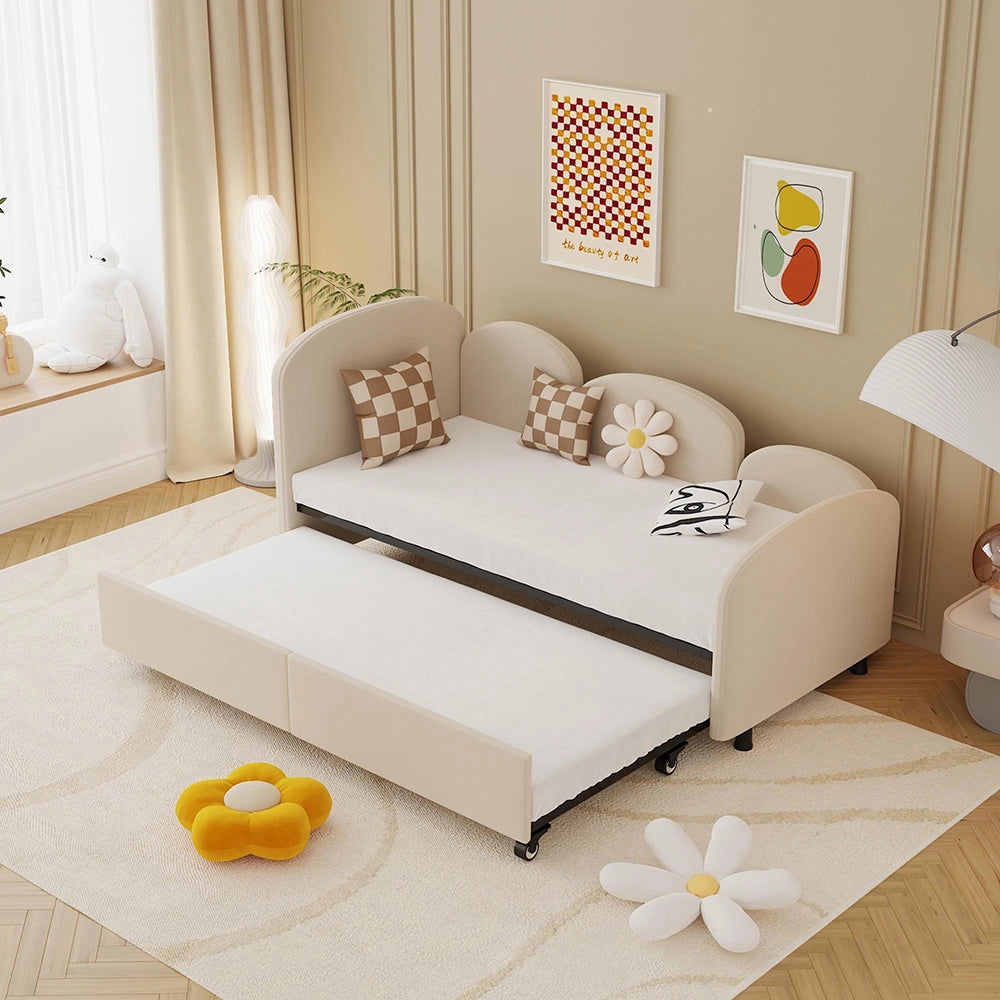 Divano letto giorno?- Xylo - velluto moderno cassetti
