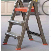 BAMA SKALA SGABELLO SCALETTA 3 GRADINI RICHIUDIBILE 47 X 70 X 78 CM TORTORA