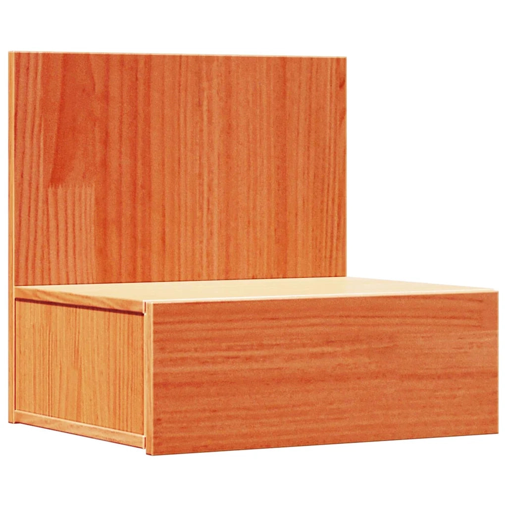 Comodino con cassetto 2 pcs Marrone cerato 42 x 32,5 x 40 cm 873498