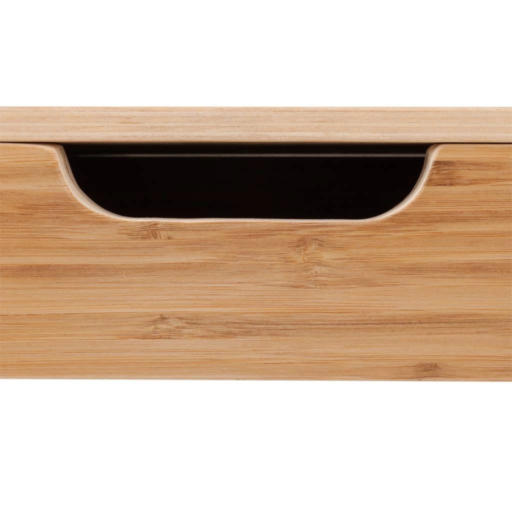 Vassoio in legno marrone 51x24x10h