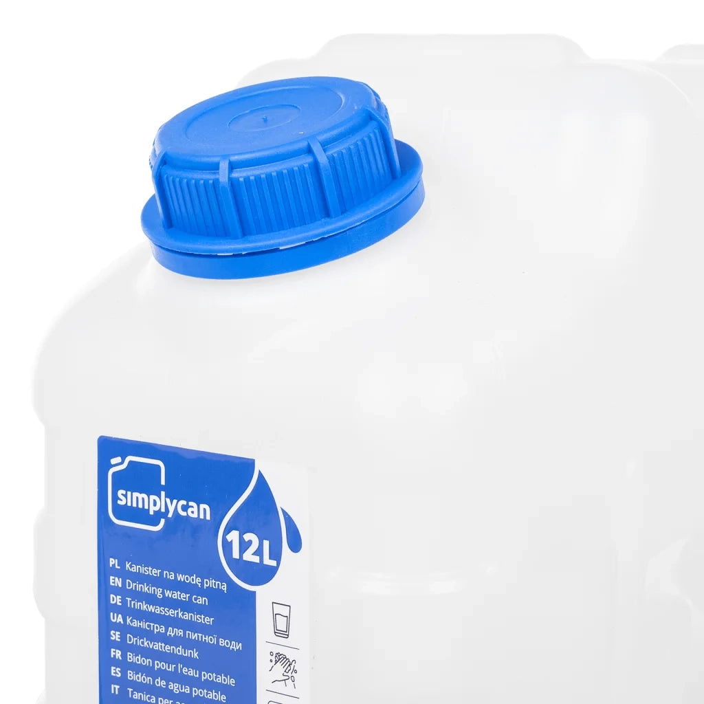 Contenitore Acqua con Rubinetto Trasparente 10 L in Plastica 155040
