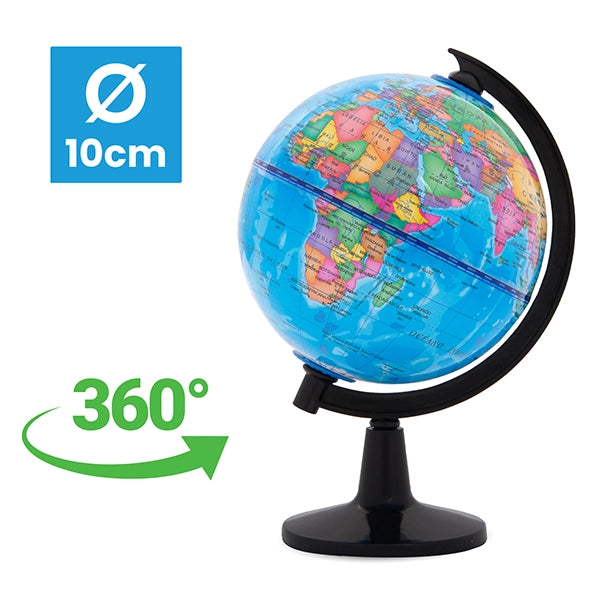 Globo Terrestre Girevole ¨C Minimal ¨C Mappamondo per Studio
