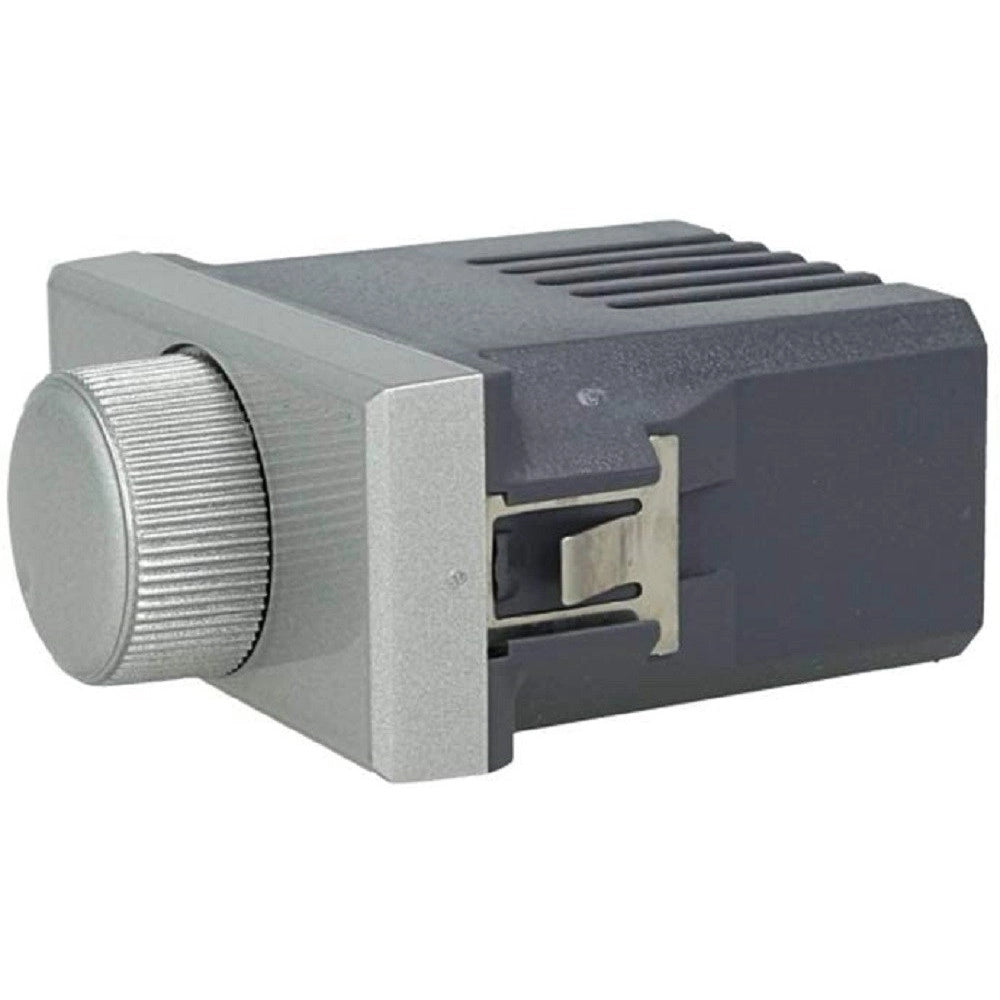 Trade Shop - Regolatore Dimmer A Manopola 220v Silver Compatibile Con Bticino Axolute -