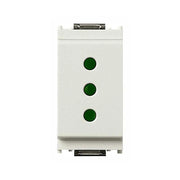 16201.B Presa Bianco 2P+T 10A Tipo P11 Idea
