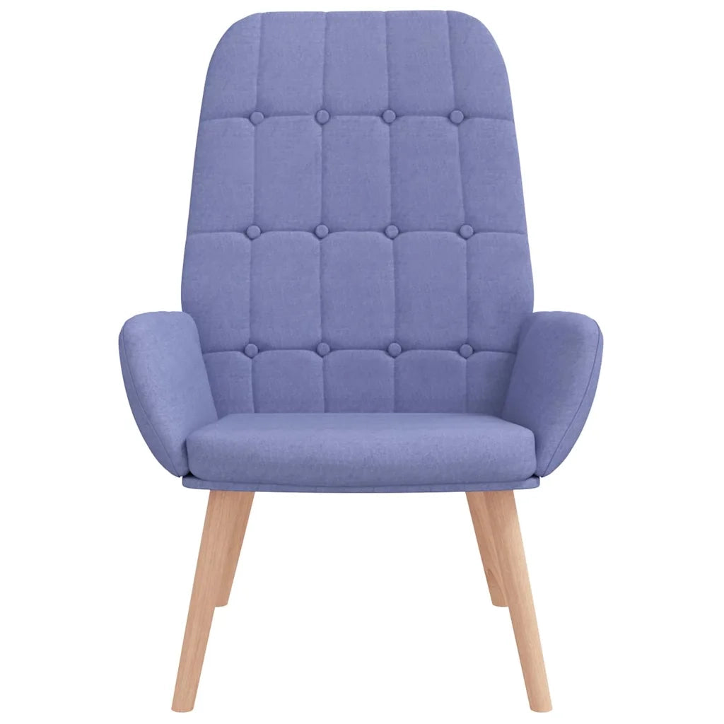 Sedia Relax Blu Jeans in Tessuto 4102652