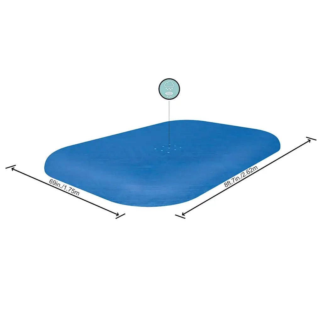 Bestway Copertura per Piscina Flowclear 262x175x51 cm 92907