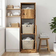 Mobile da lavanderia con porta Legno vecchio 50 x 68 x 162 cm 3422798