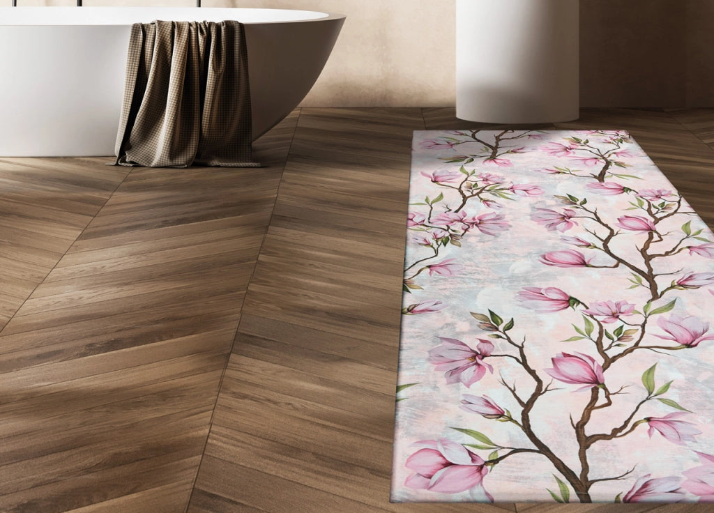 Tappeto Passatoia Cucina Antiscivolo Linea Futura Magnolia By Suardi - 52x180 - Magnolia