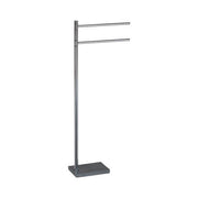 Piantana asciugamani a 2 bracci gedy ta31 08 tania grigio