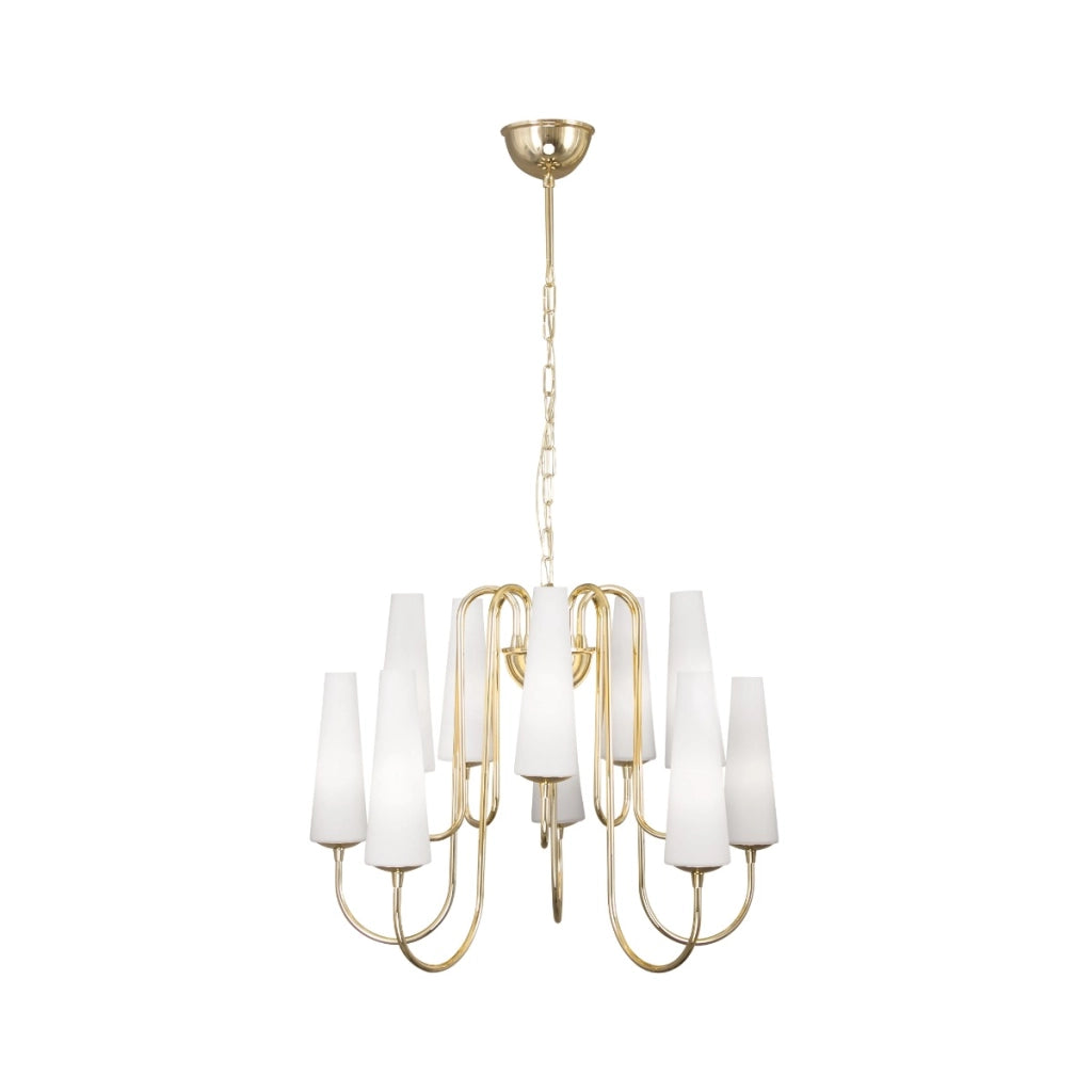 Lampadario Magnum Zuma Line oro/bianco 10xE14 1129
