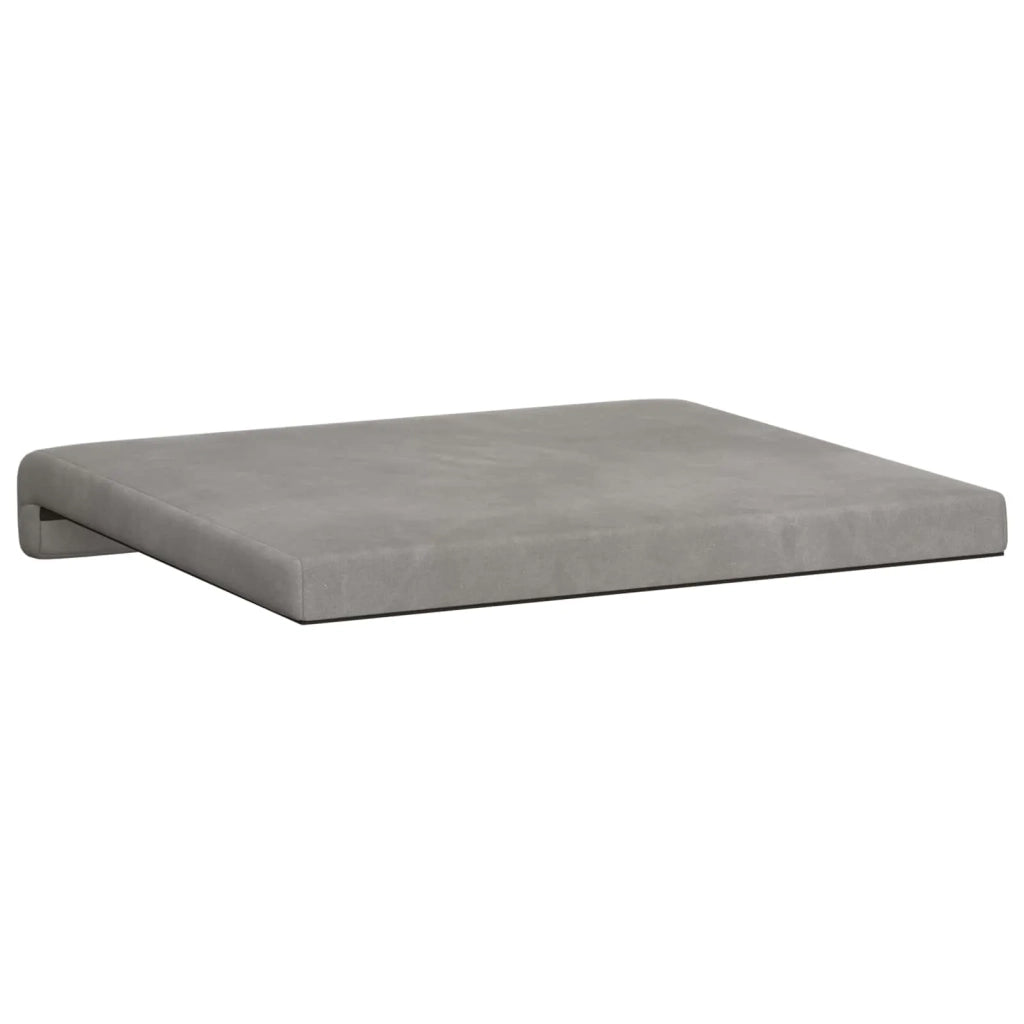 Cuscino per panchina 2 pcs Velluto Grigio Chiaro 42043021