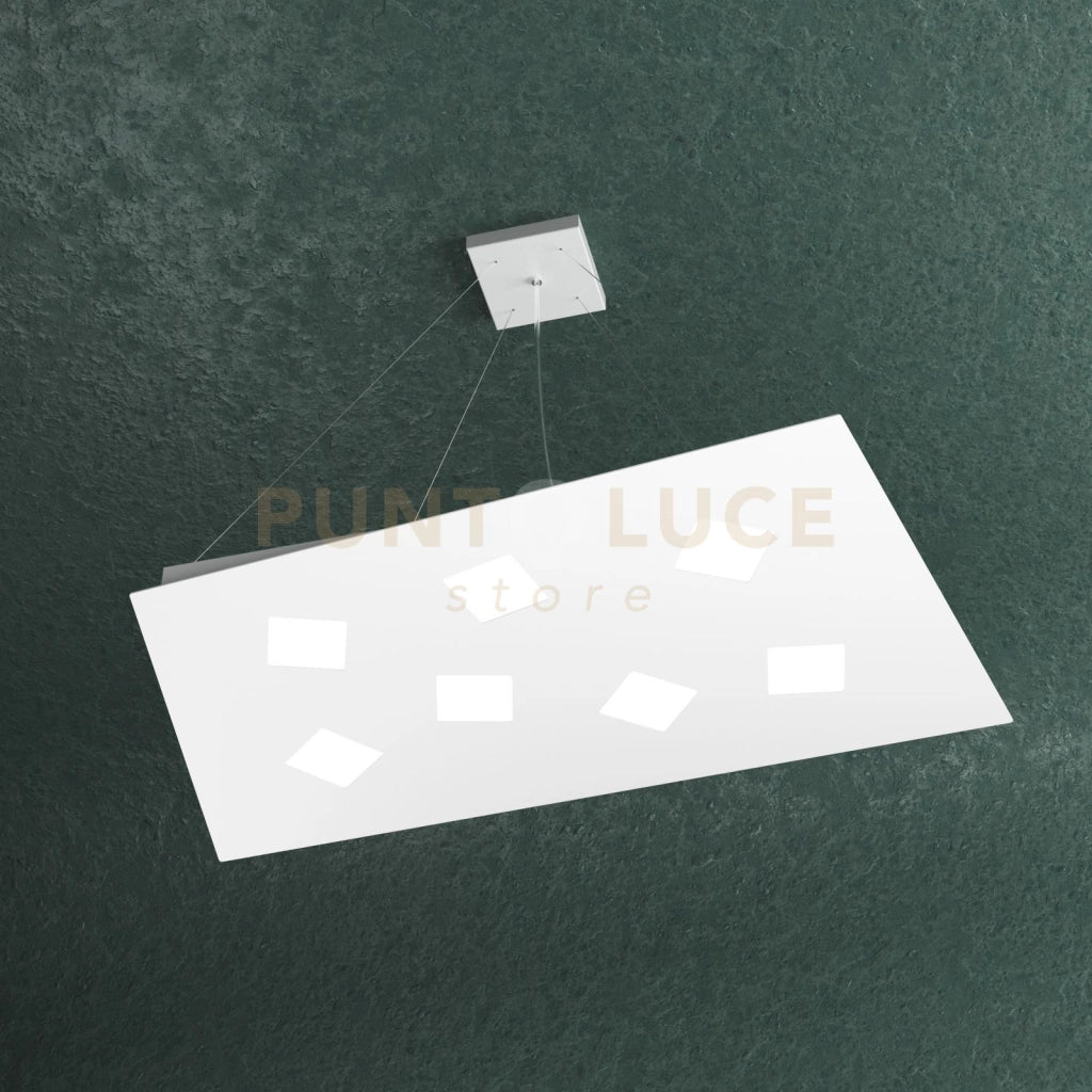 NOTE SOSPENSIONE 7+4 LUCI BIEMISSIONE BIANCO 1140-S7+4-BI