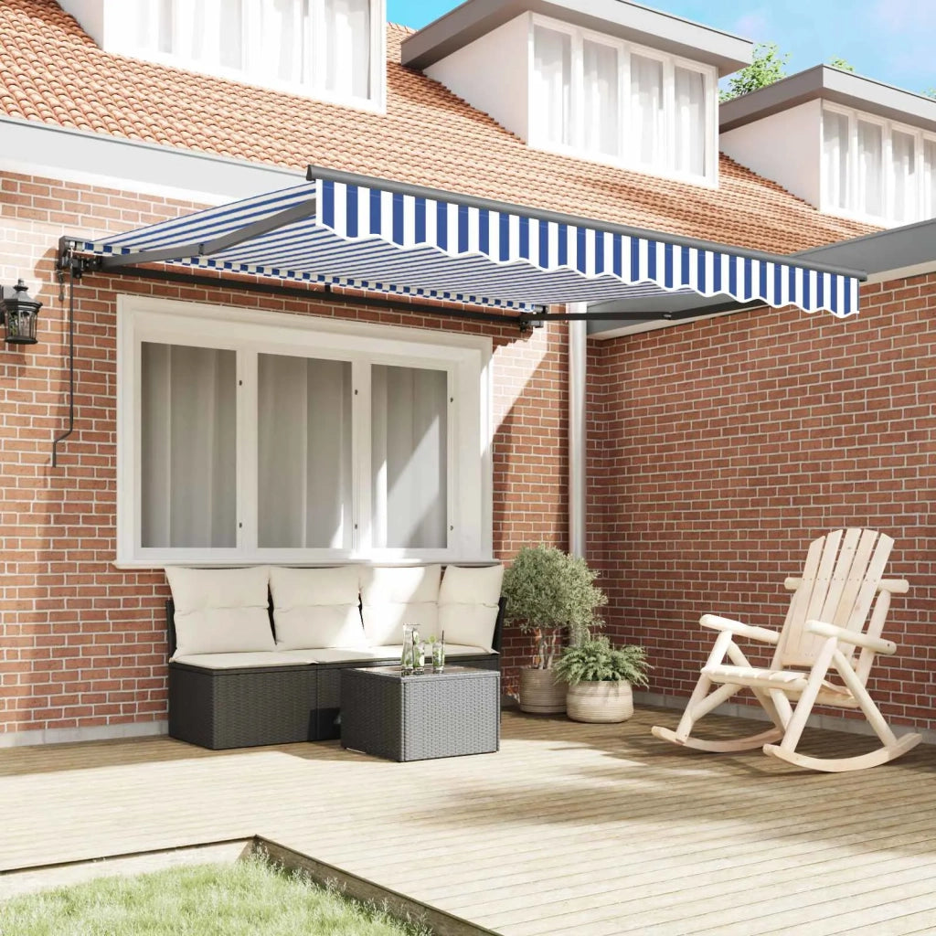 Struttura della tenda Blu e Bianco 300 x 250 cm 3329912