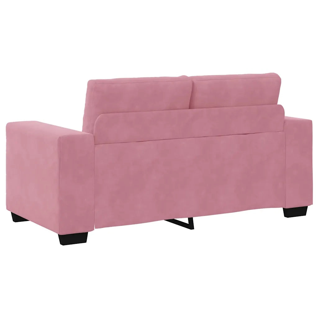 | Divano a due posti | con cuscino Rosa Velluto 4105113