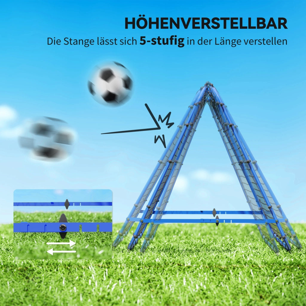 Rimbalzino per Calcio ¨C Minimal ¨C Blu 100x68-95cm