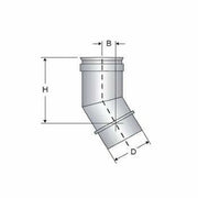 Inox mono parete aisi 316 curva 30 d.120 316l