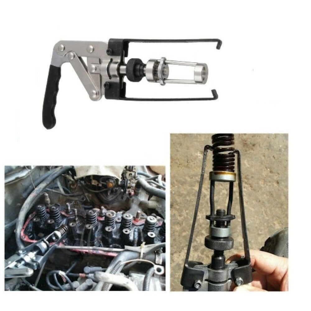 Trade Shop - Attrezzo Compressore Per Installazione Rimozione Molle Delle Valvole Auto Hy1571 -