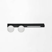 Plafoniera moderna nera 2xG9+LED 6W LUND Zuma Line
