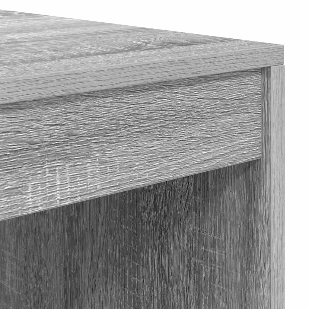 Scrivania | Tavolo da Ufficio Grigio Sonoma 90 x 50 x 76 cm