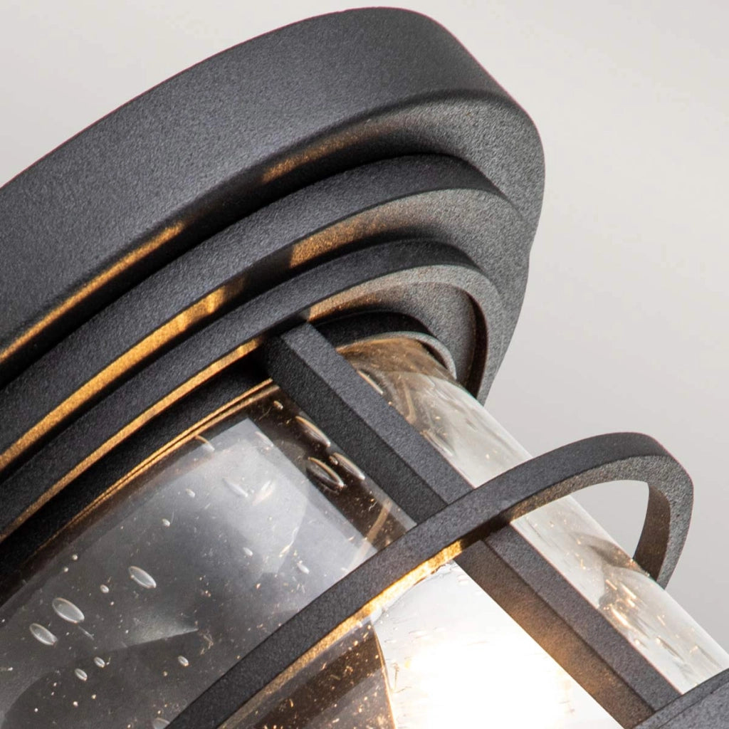 Plafoniera esterna nera 2xE27 40W IP44 Feiss Lighthouse