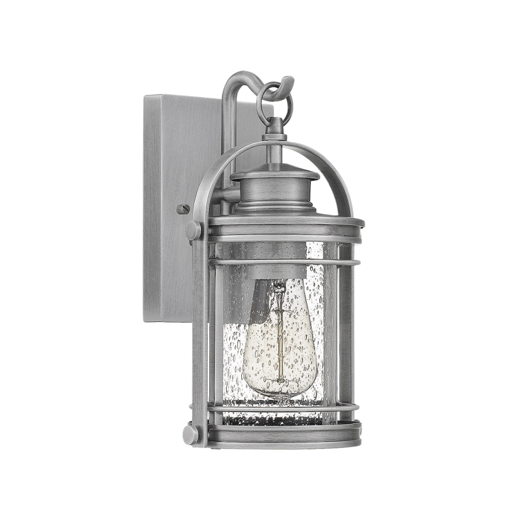 Applique esterna piccola alluminio E27 60W Booker Quintiesse