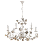 Lampadario Carolina avorio