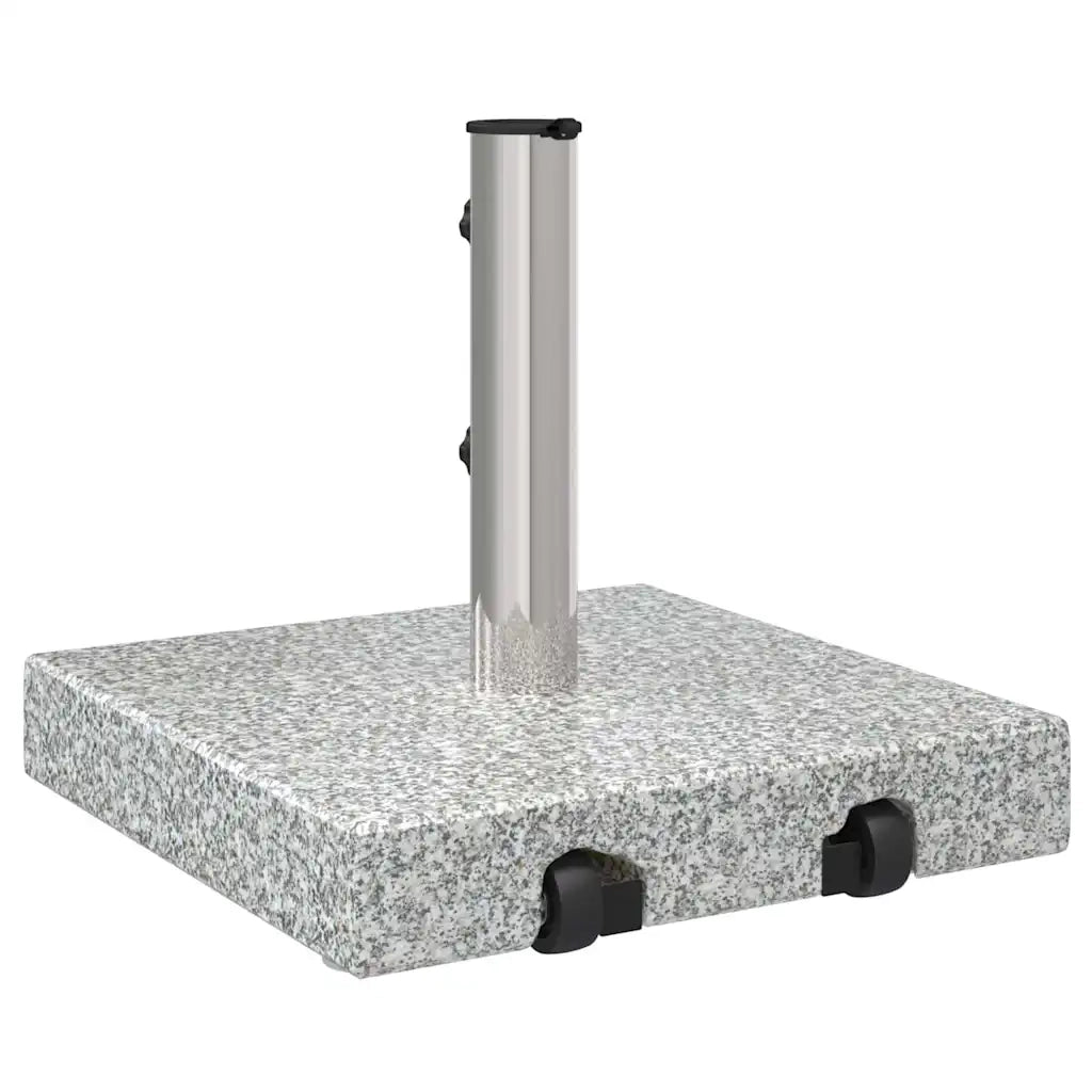 Base per ombrellone-Supporto per ombrellone Grigio 41 x 41 x 37 cm Granito