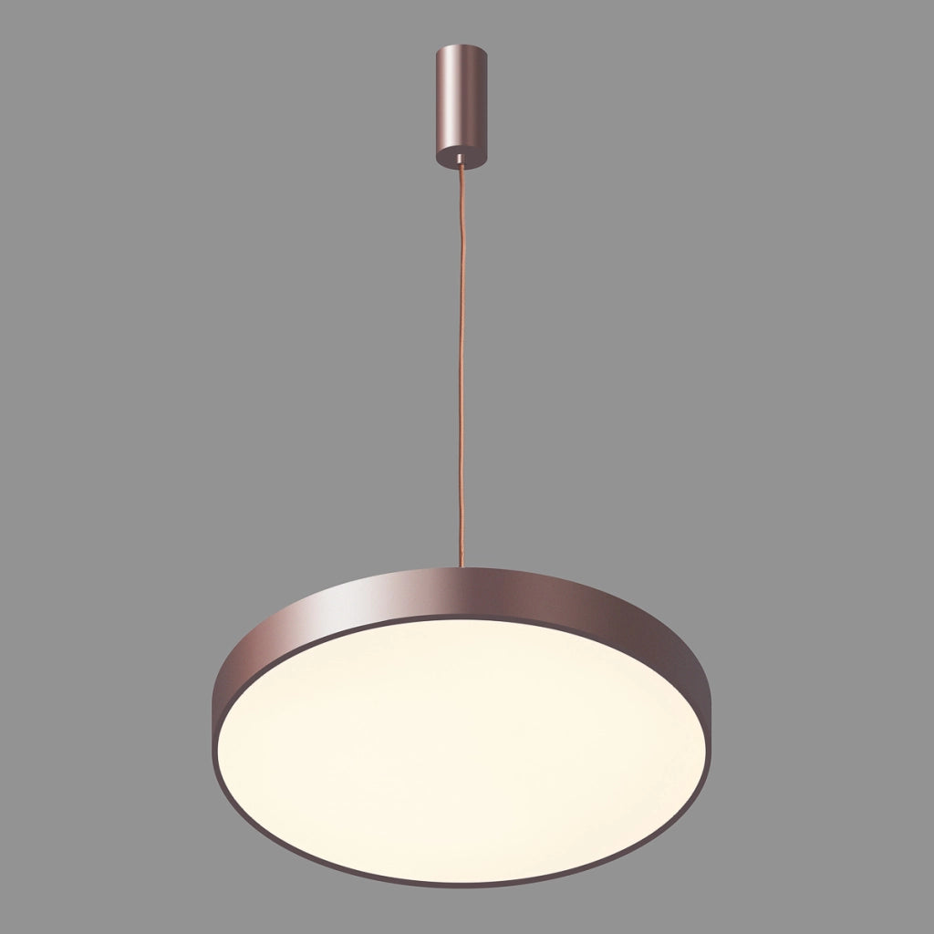 Sospensione Italux Orbital marrone LED 30W 4000K 40cm
